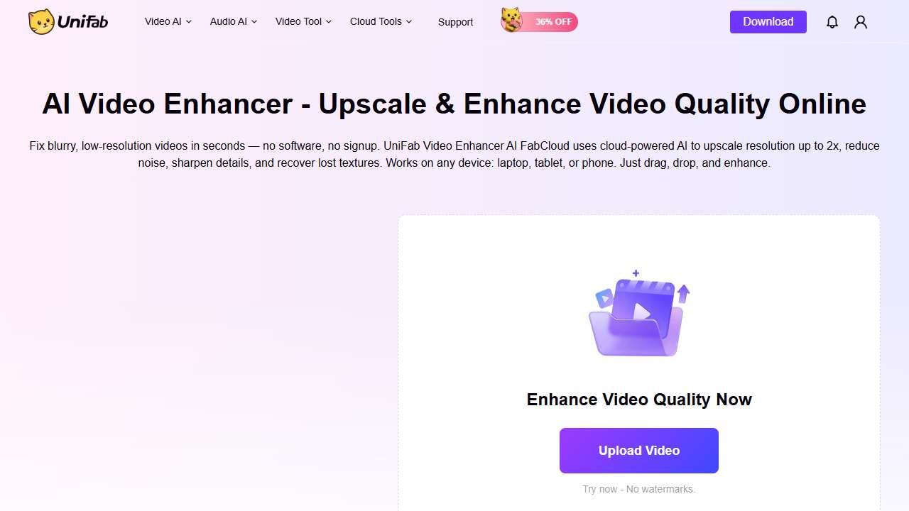 UniFab Video Enhancer