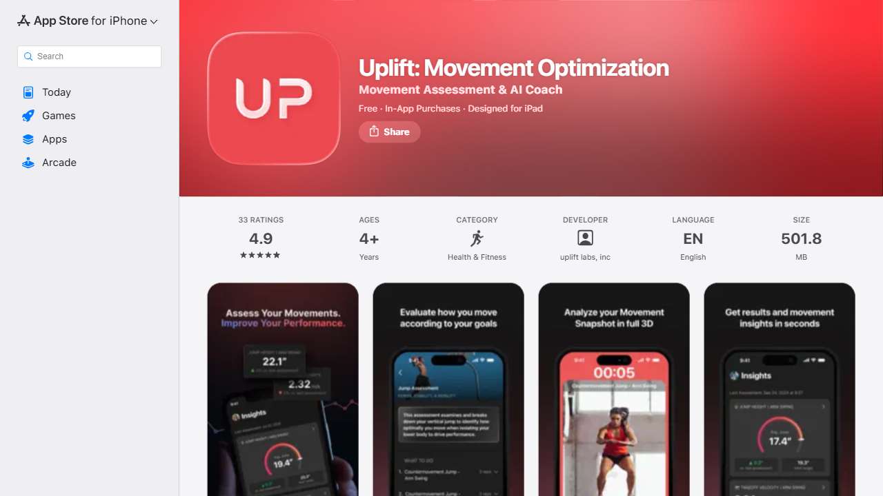 Uplift: Movement Optimization