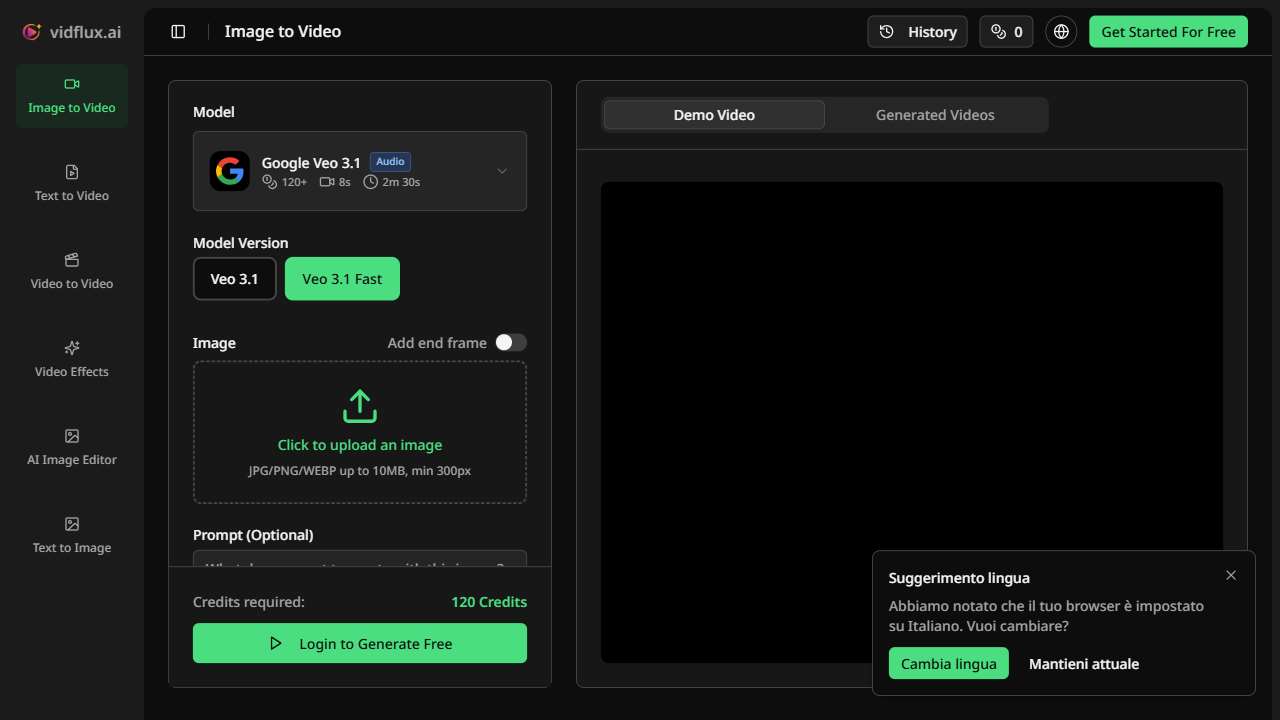 VidFlux - Image to Video AI