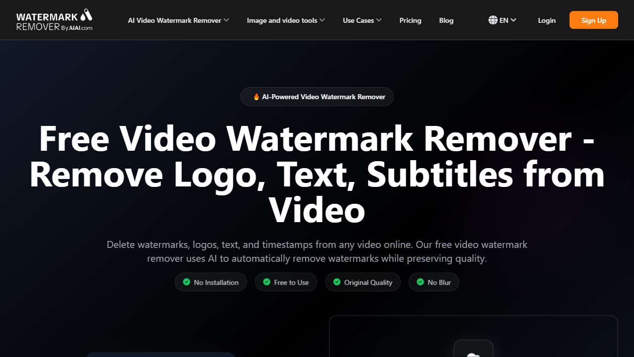 Video Watermark Remover?