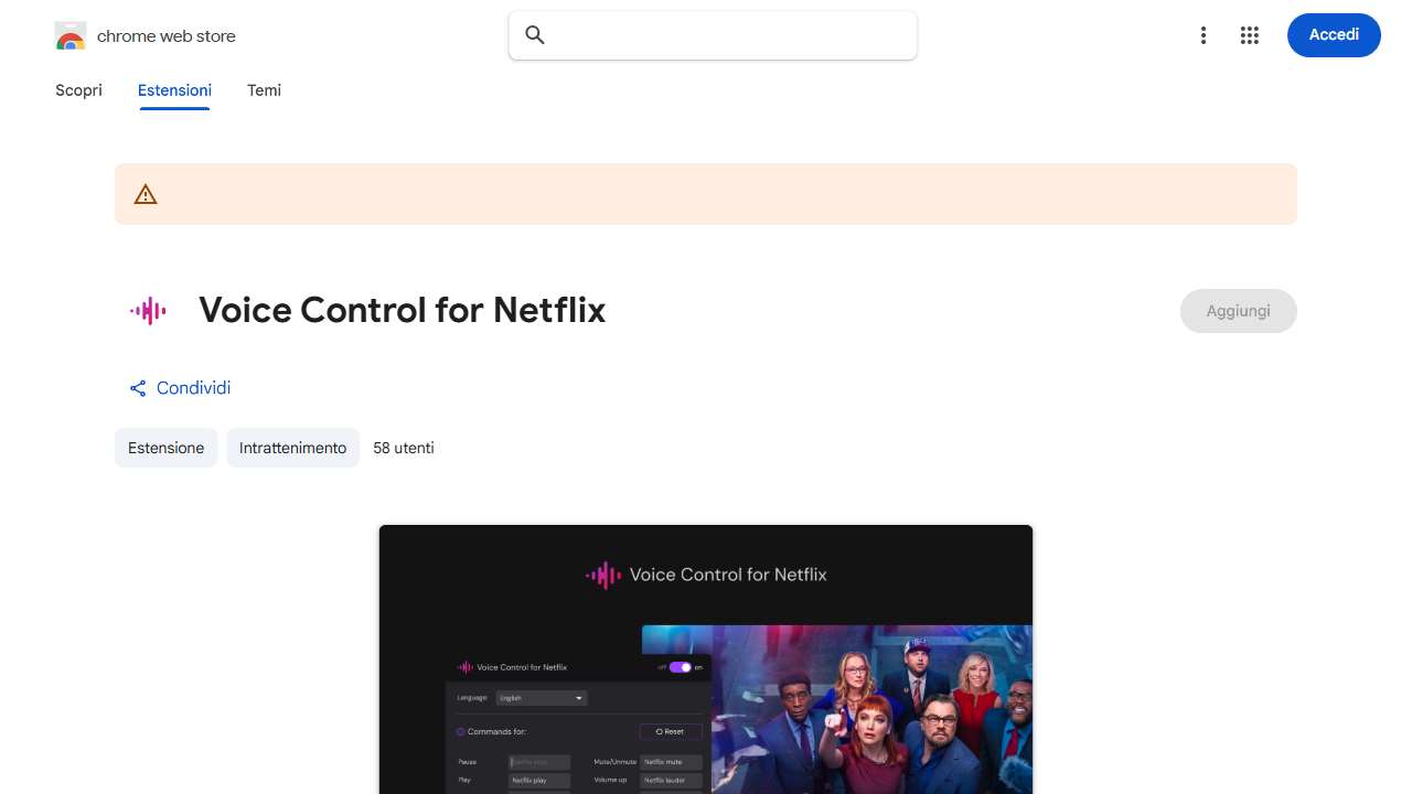 Voice Control for Netflix