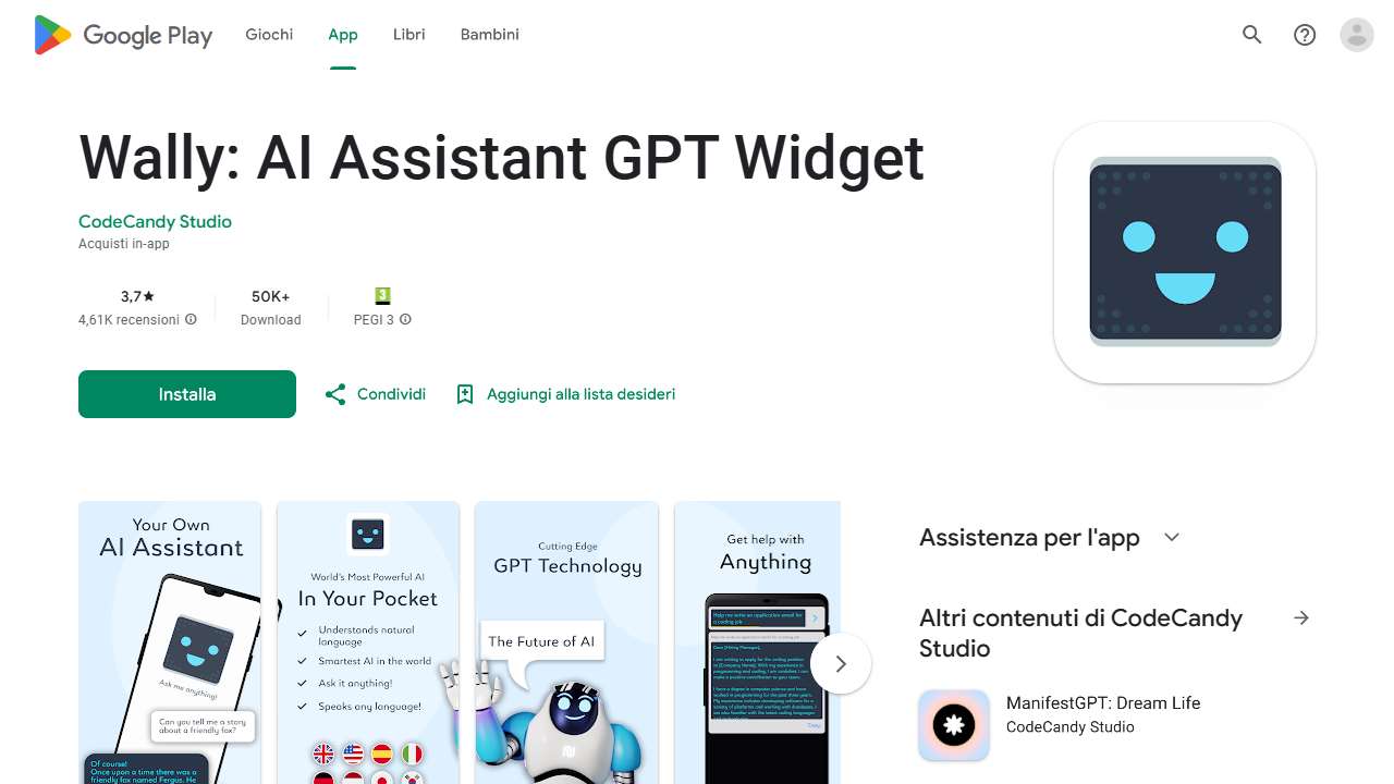 Wally: AI Assistant GPT Widget