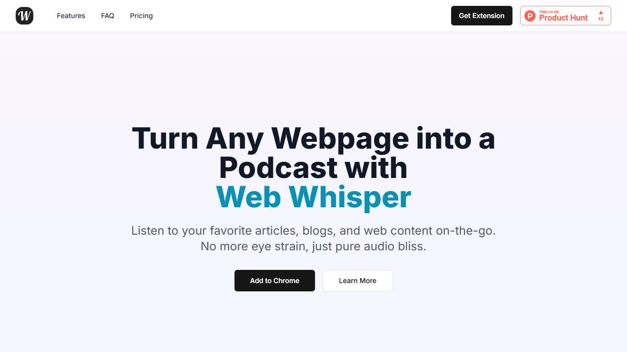 Web Whisper
