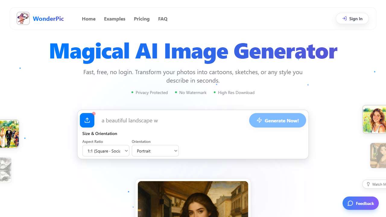WonderPic - AI Photo Editor