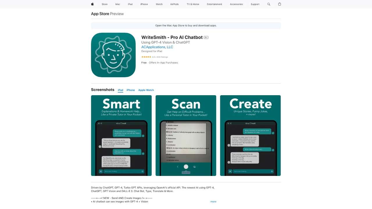 WriteSmith - Pro AI Chatbot