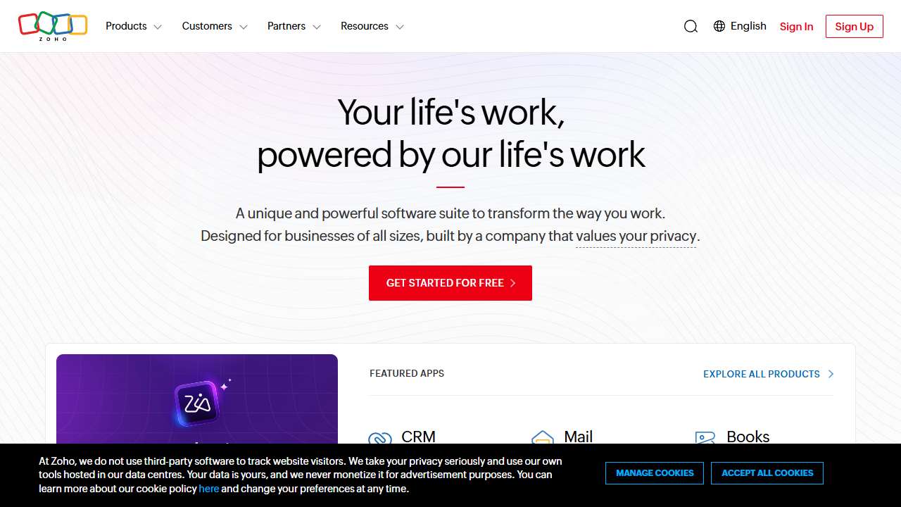 Zoho Social