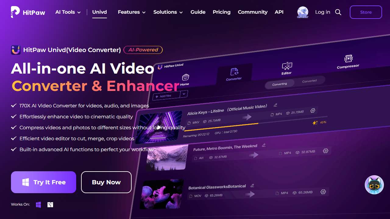 [OFFICIAL] HitPaw Univd - AI Video Converter, Compressor and Enhancer