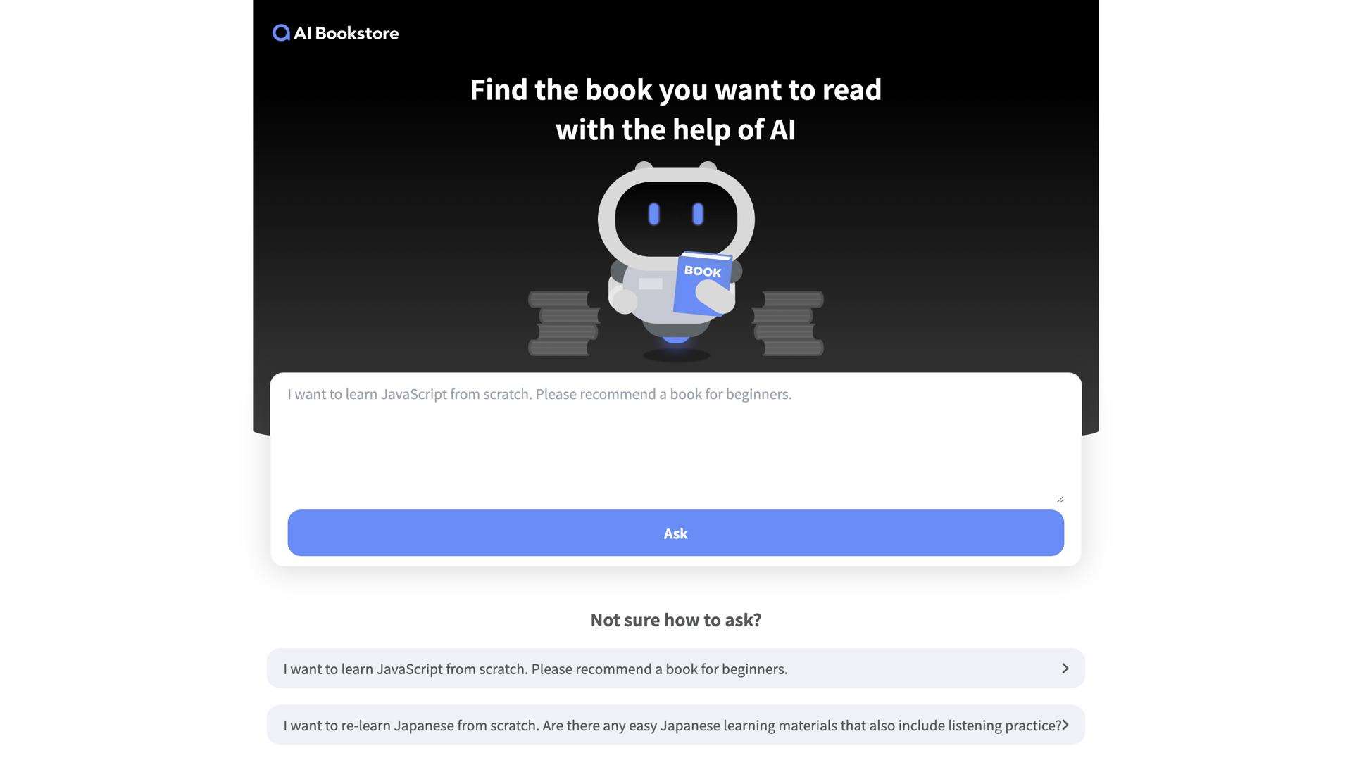 AI Bookstore