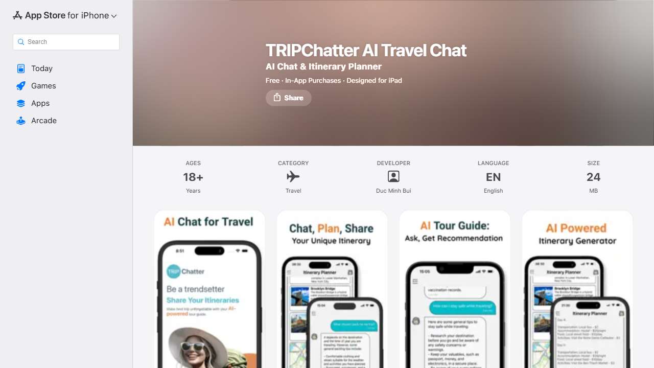 AI Chat Travel Assistant