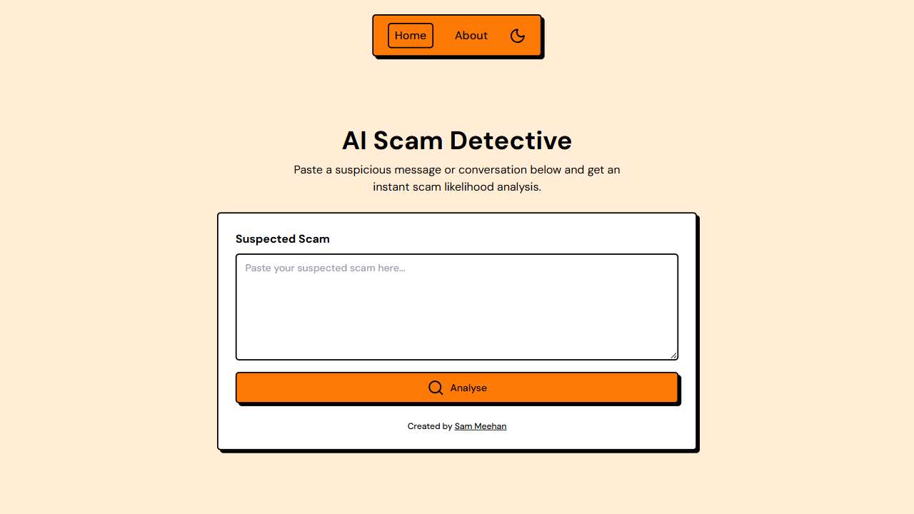 AI Scam Detective