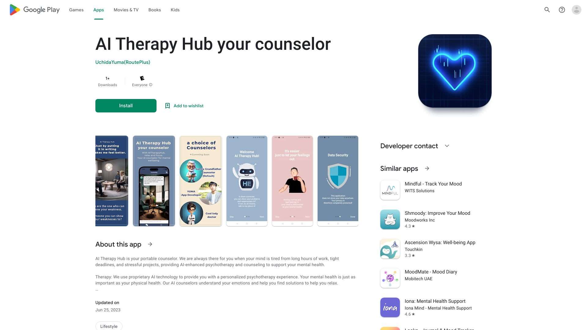 AI Therapy Hub - Your Counselor