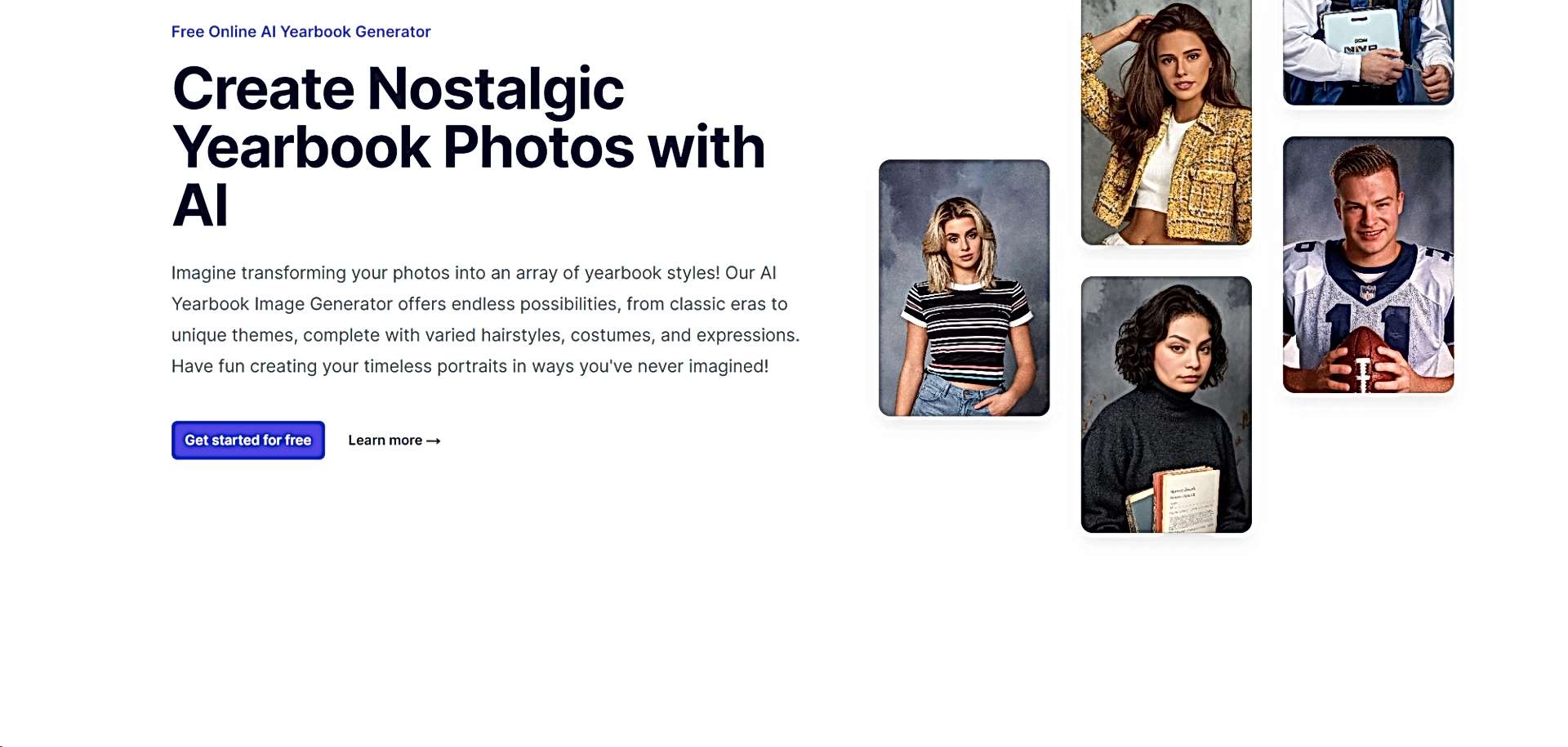 AI Yearbook Generator