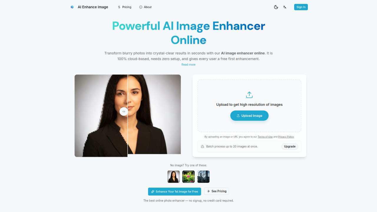 ai enhance image