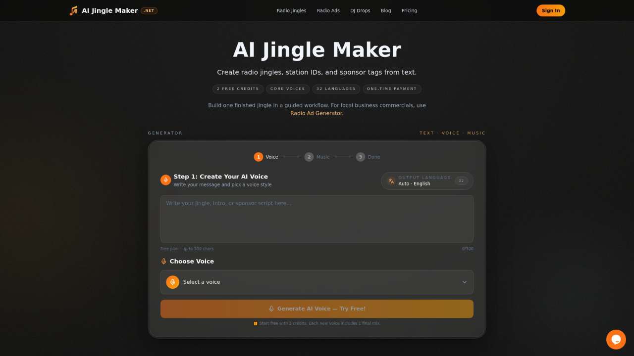 ai jingle maker