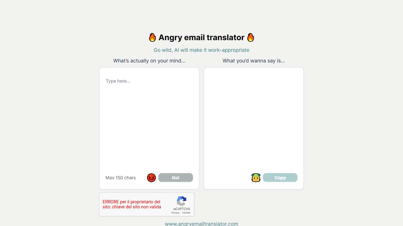 Angry Email Translator