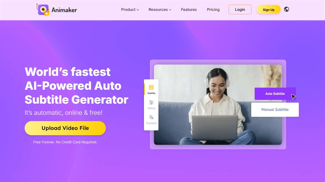 Animaker s Subtitle Generator