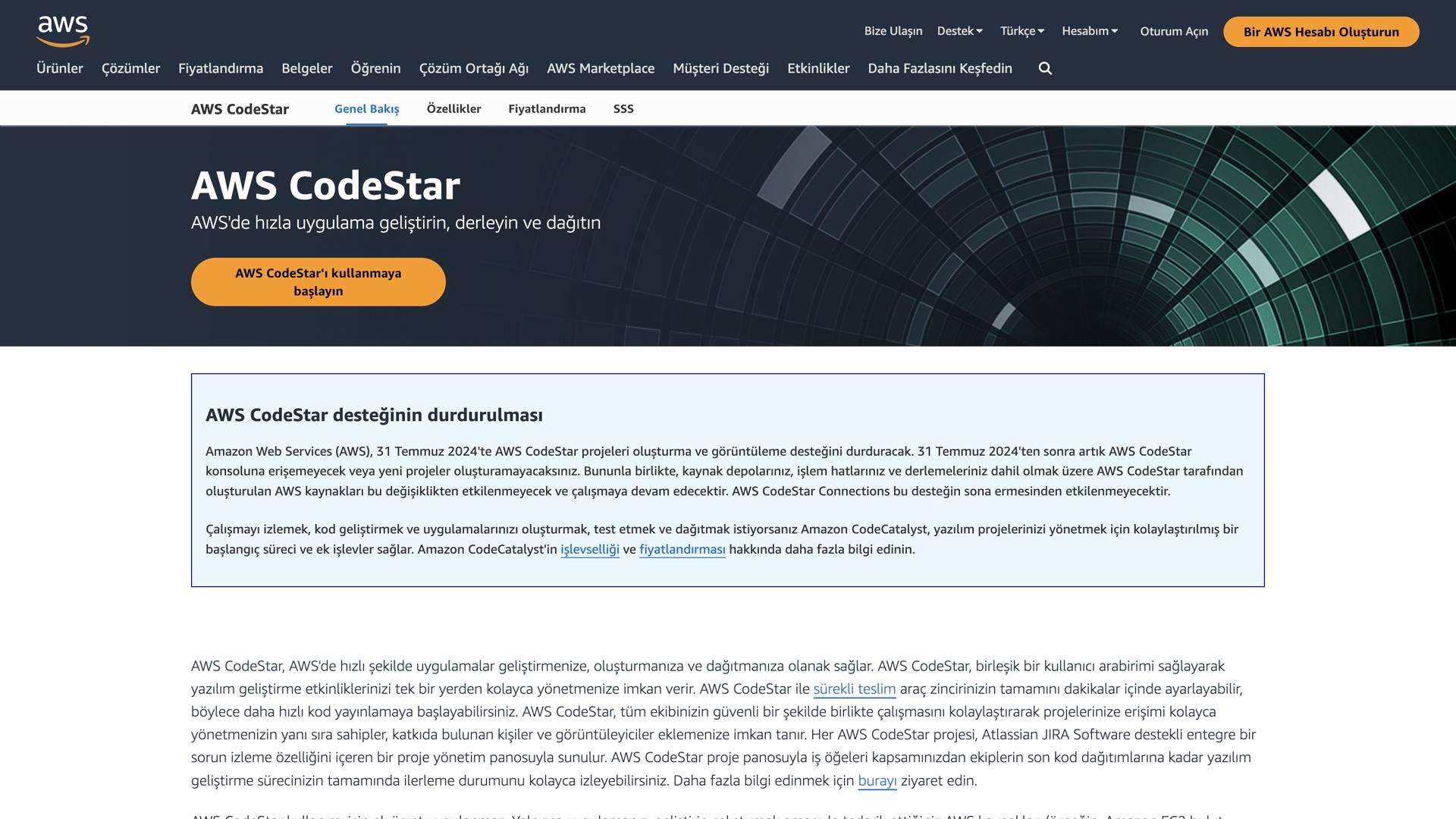 AWS CodeStar