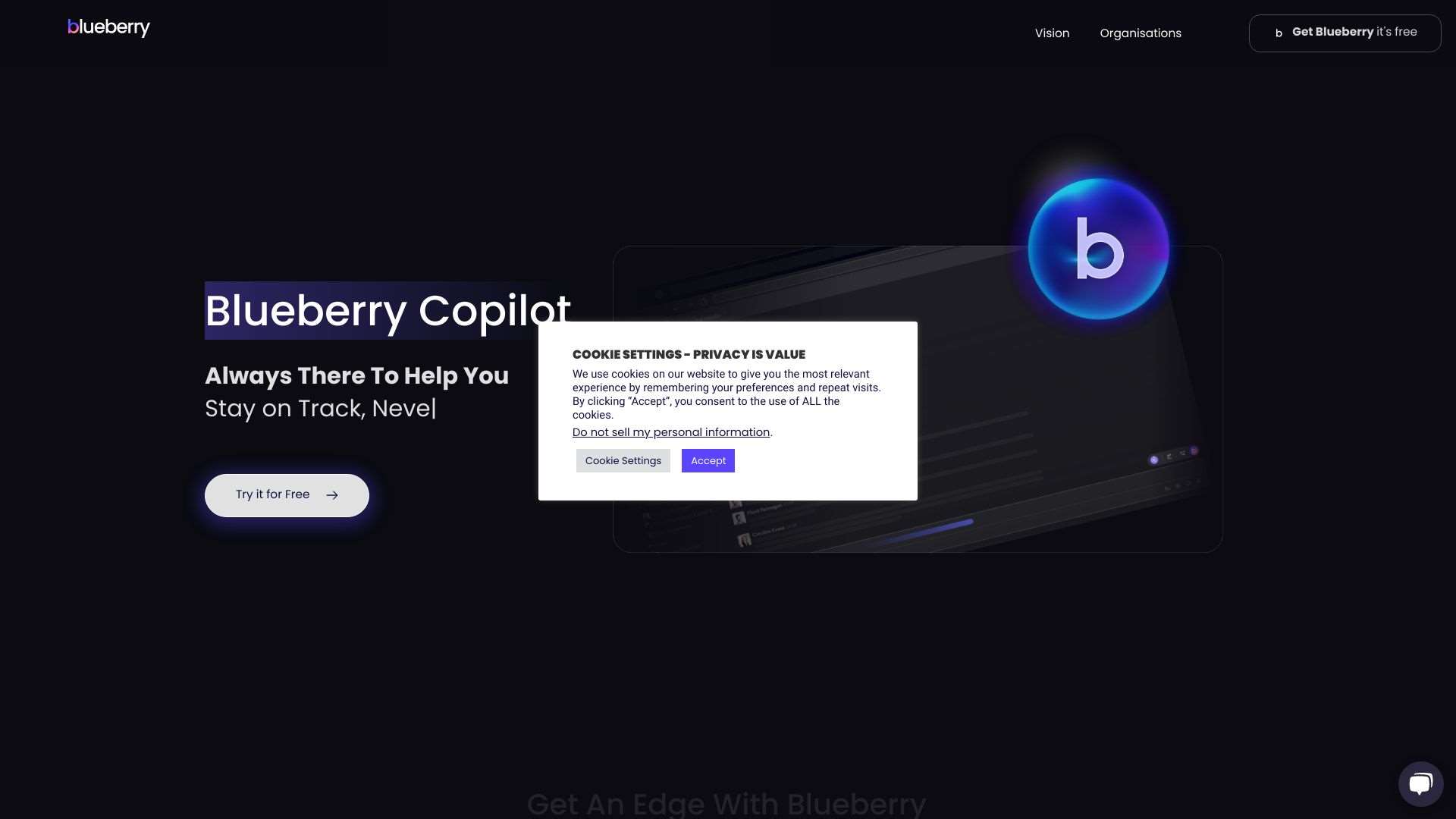 Blueberry Copilot - Closed Beta