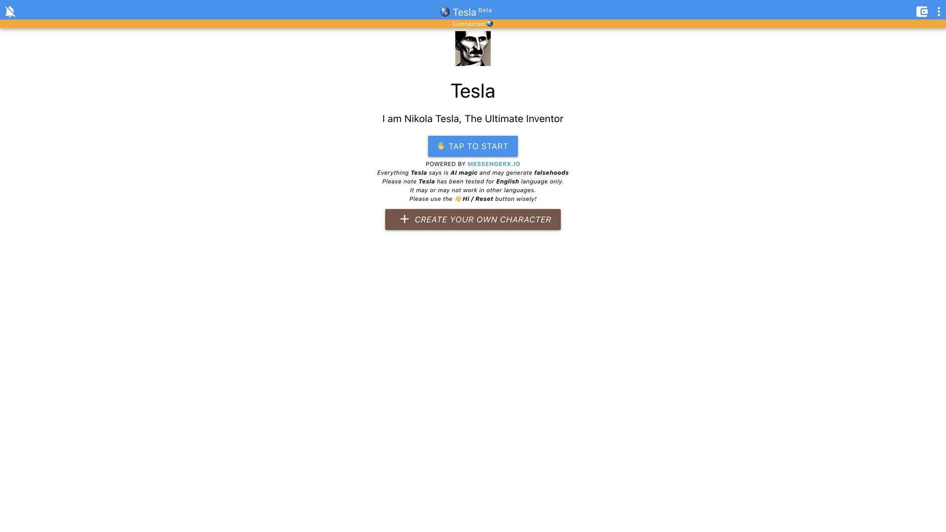 Chat with Tesla