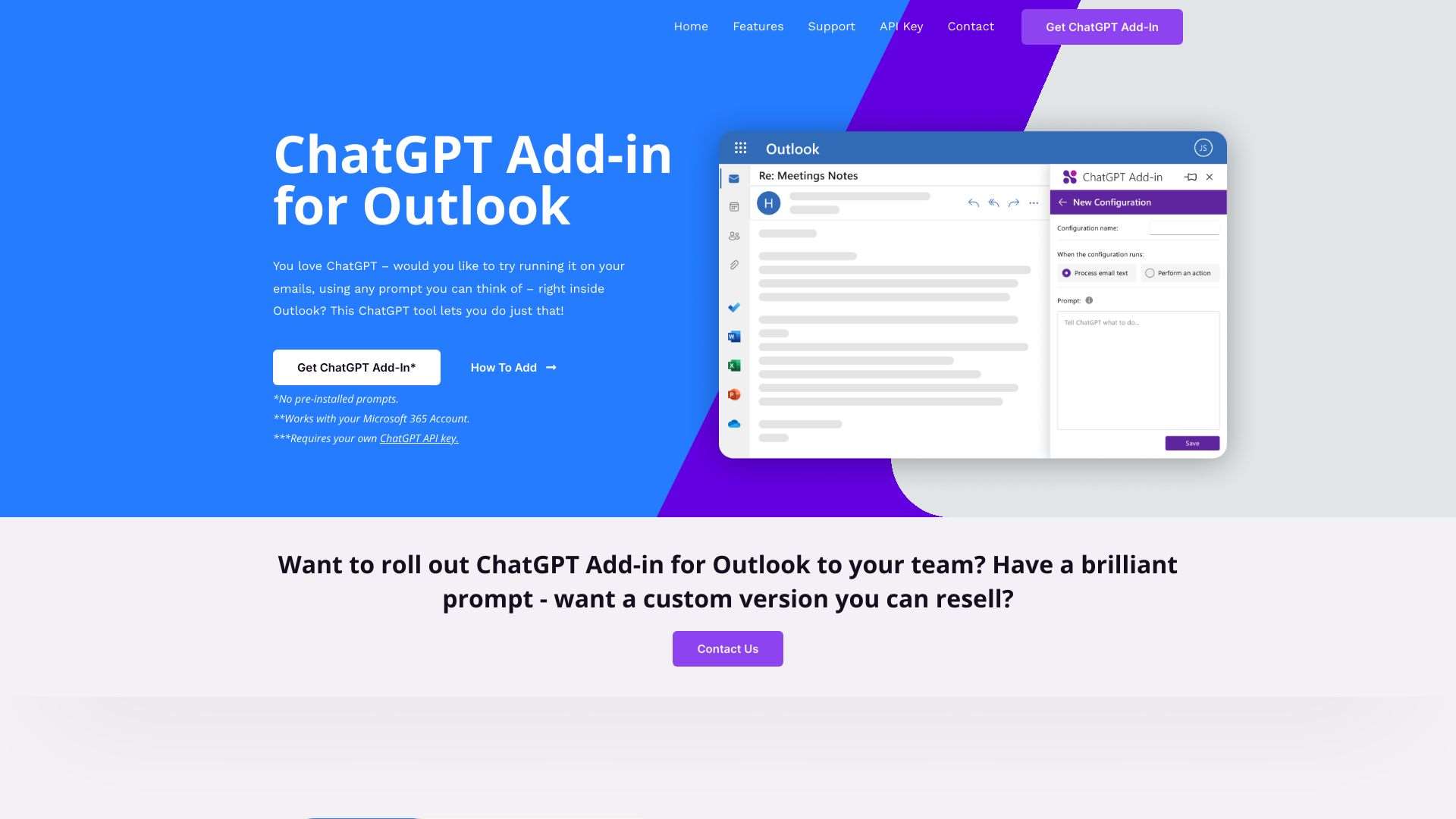 ChatGPT Add-in for Outlook