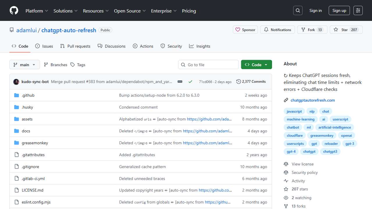 ChatGPT Auto Refresh