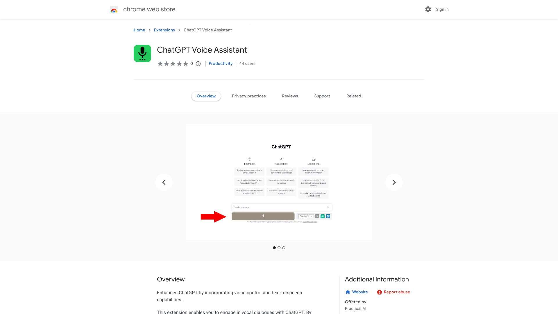 ChatGPT Voice Assistant