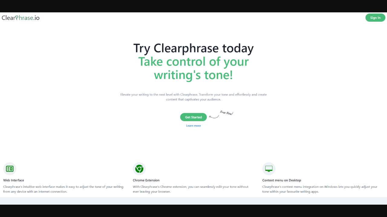 Clearphrase