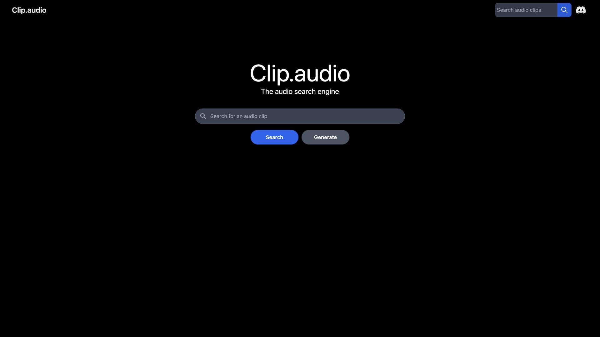Clip audio