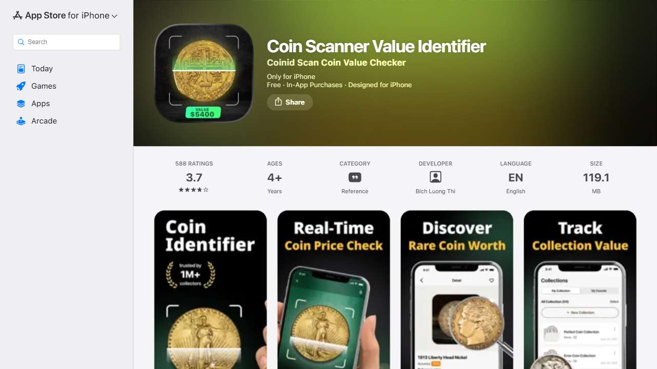 Coin Identifier Coin Snap