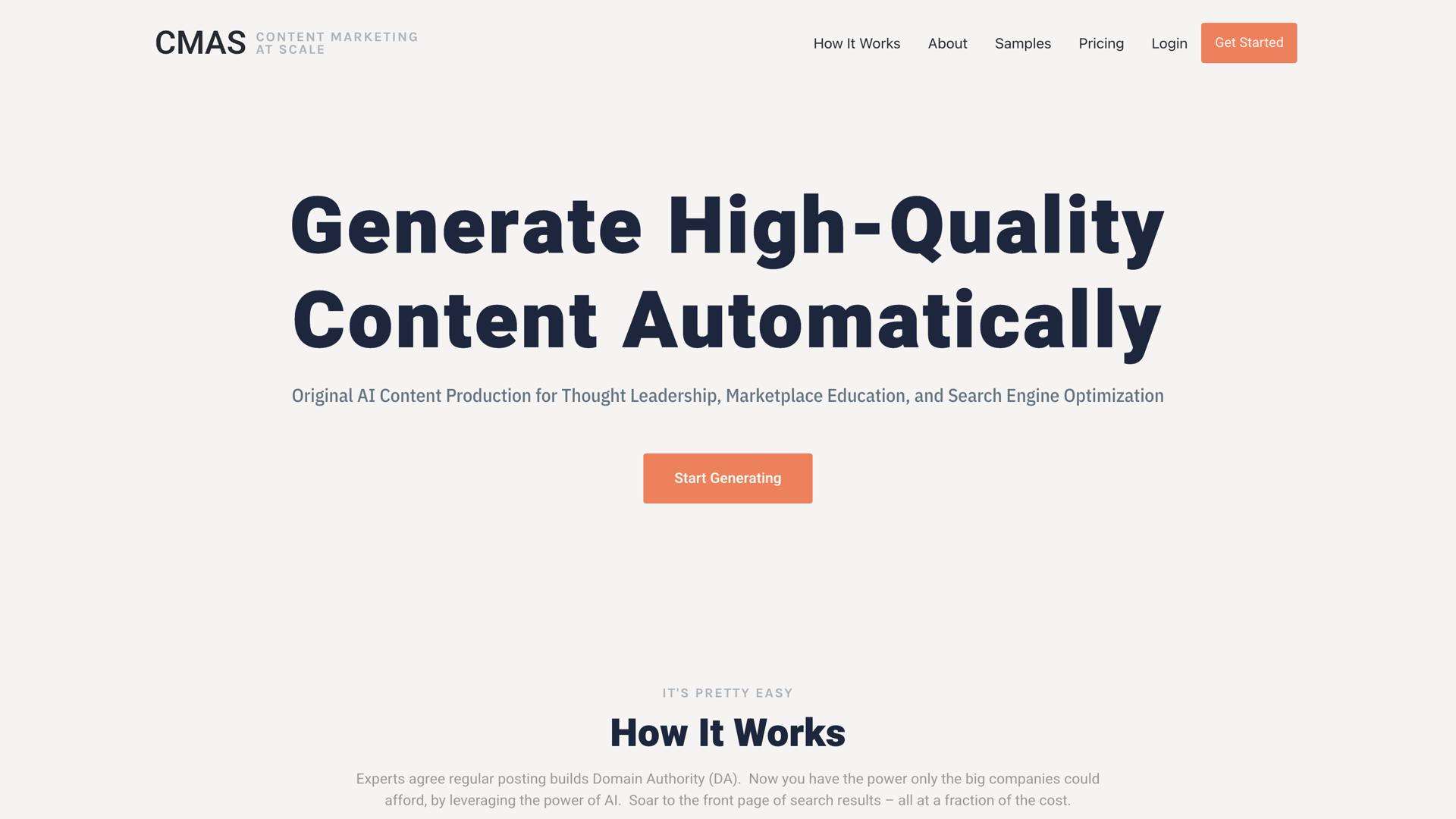 Content Marketing At Scale