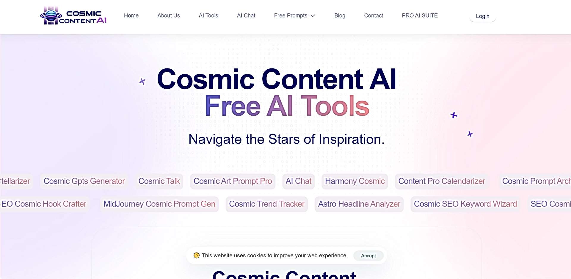 Cosmic Content AI