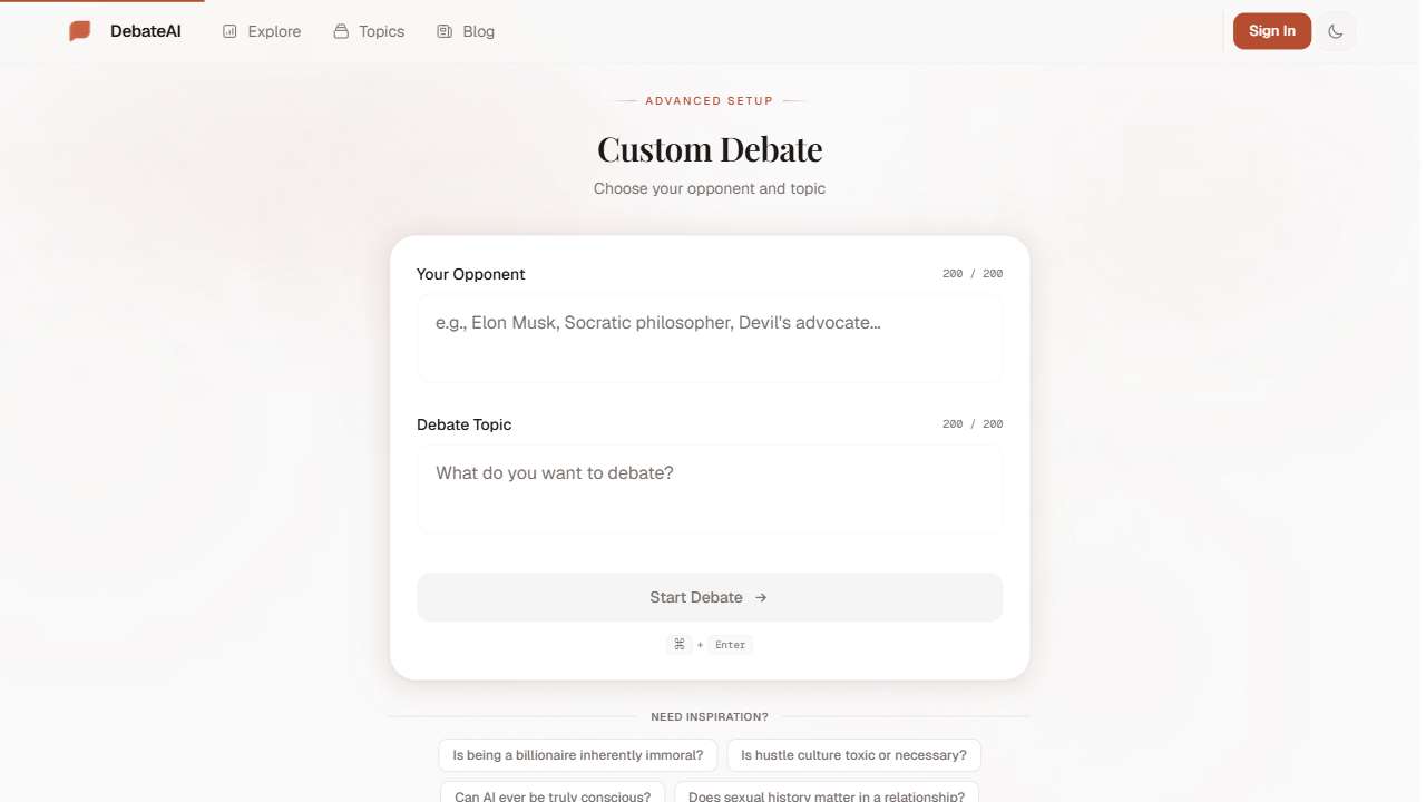 DebateAI