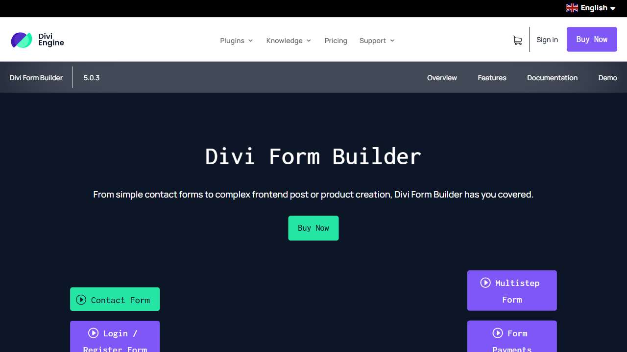 Divi Form Builder