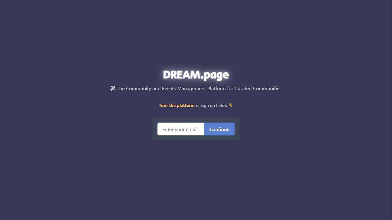 DREAM.page