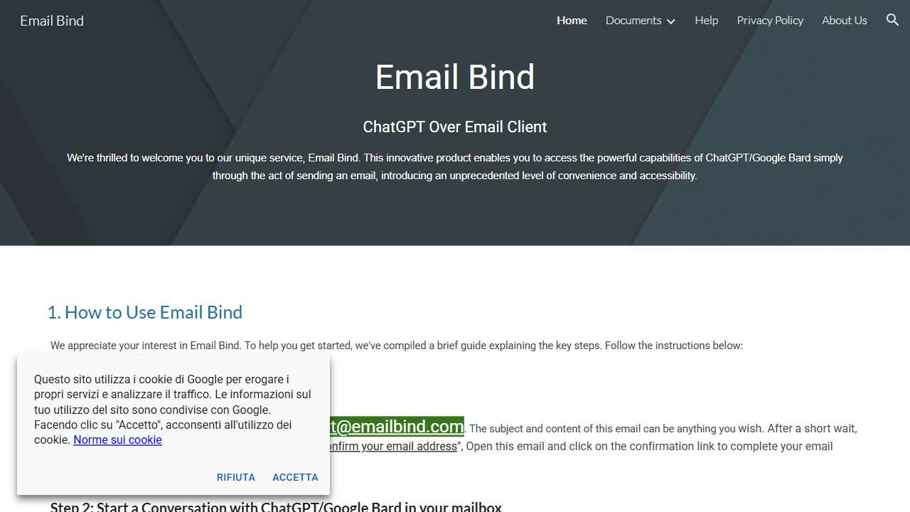 Email Bind