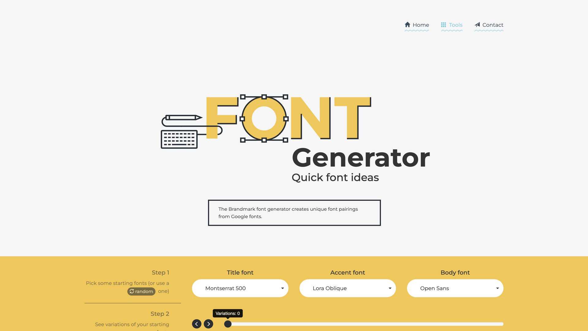 Font Generator