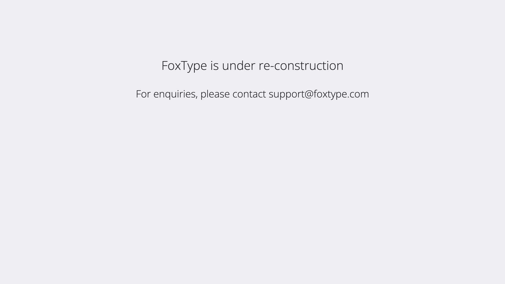 FoxType