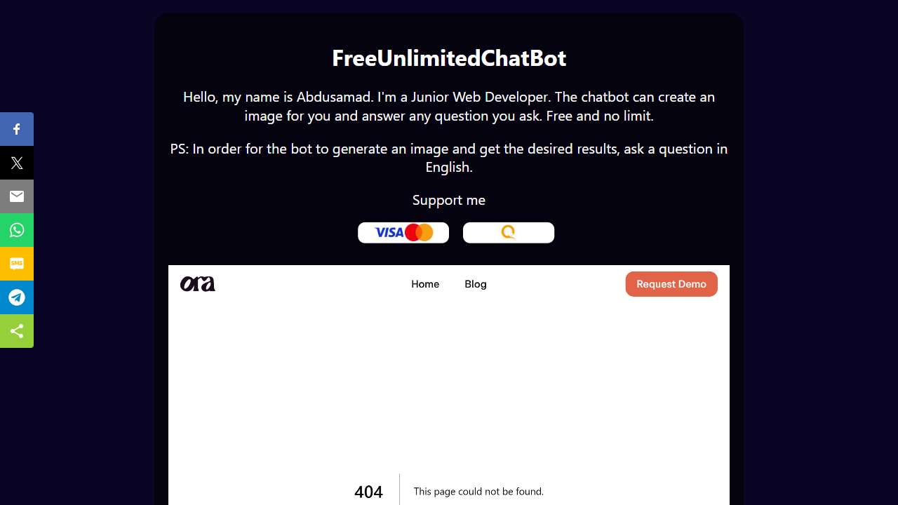 Free Unlimited Chat Bot