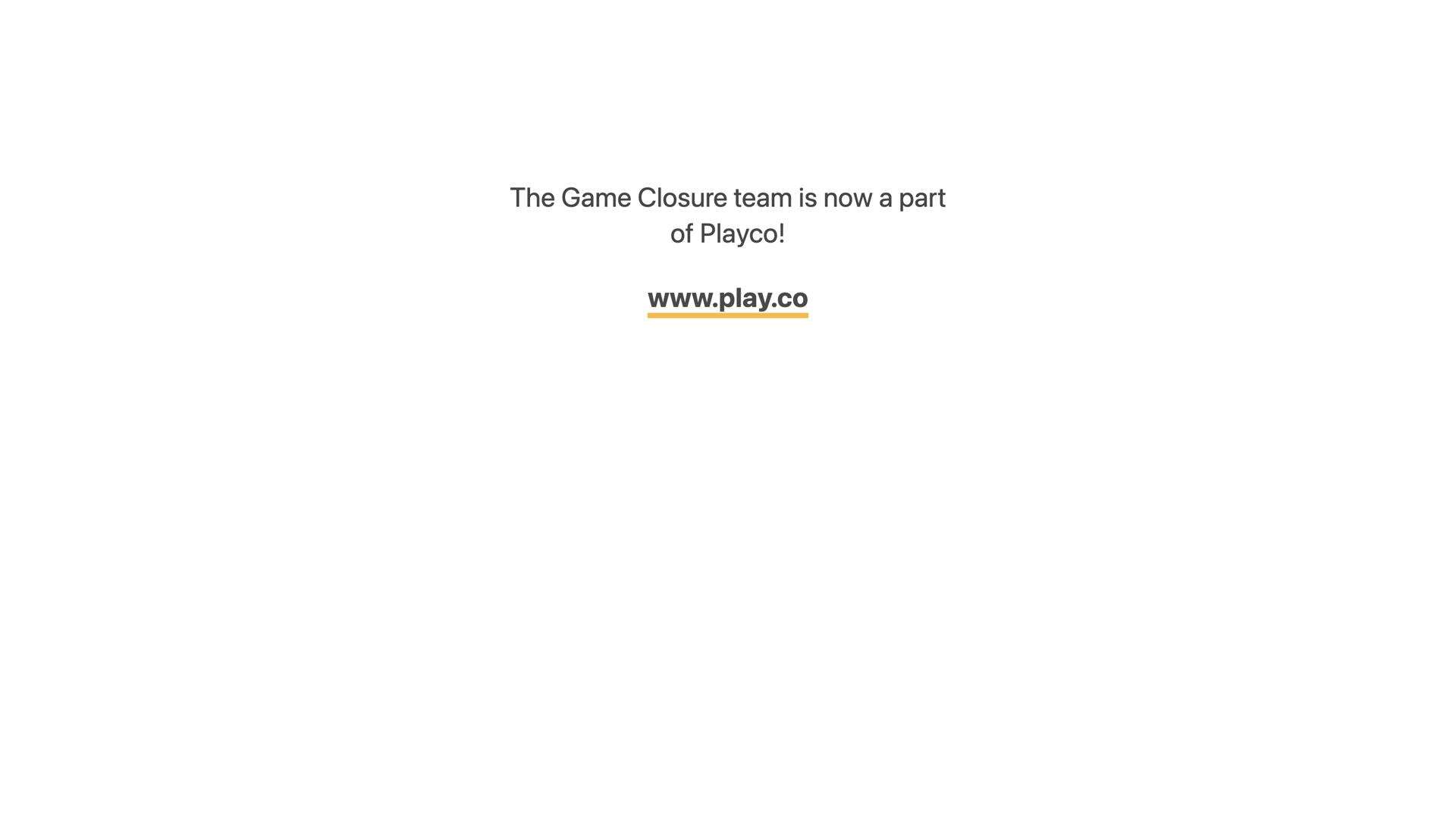 Game Closure