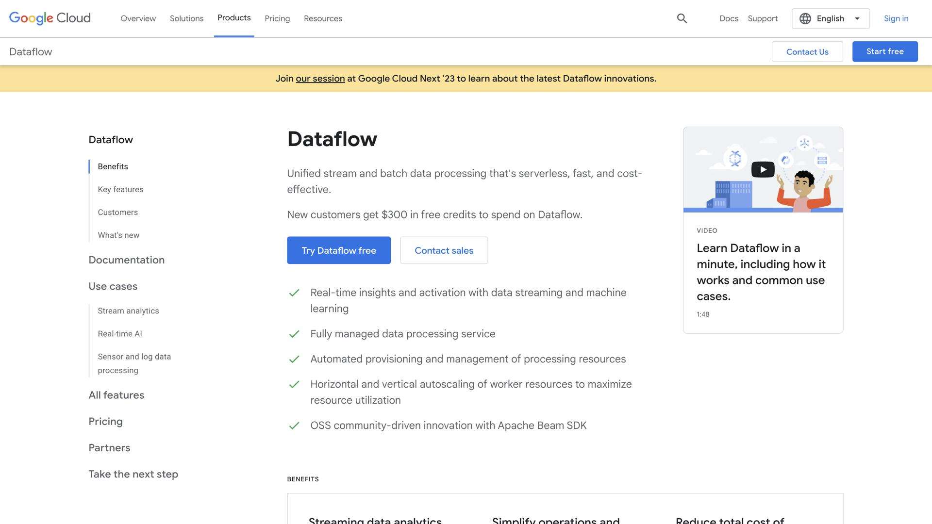 Google Cloud Dataflow