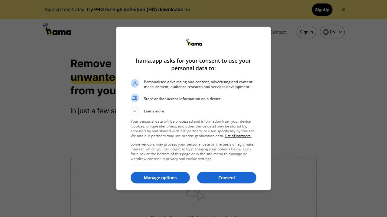 Hama - Image Editing