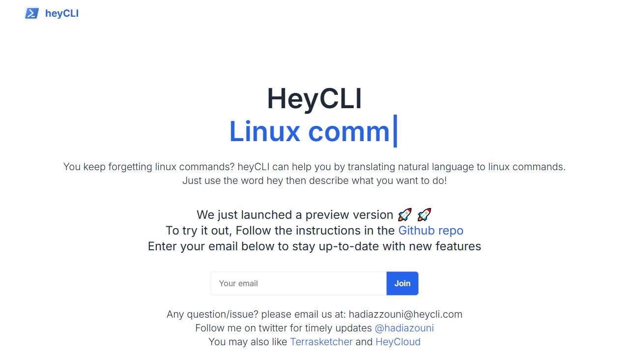 HeyCLI