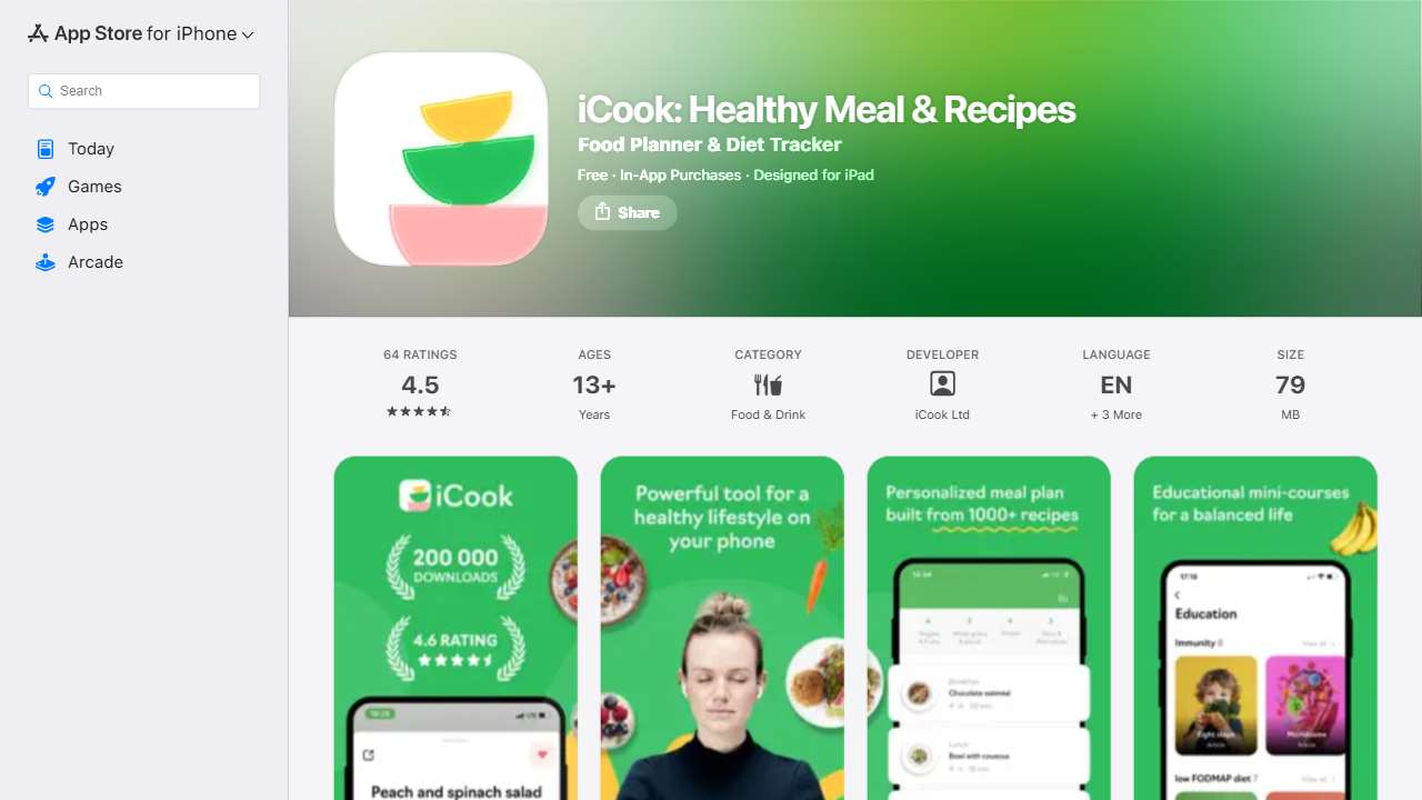 iCook: Healthy Meal & Recipes