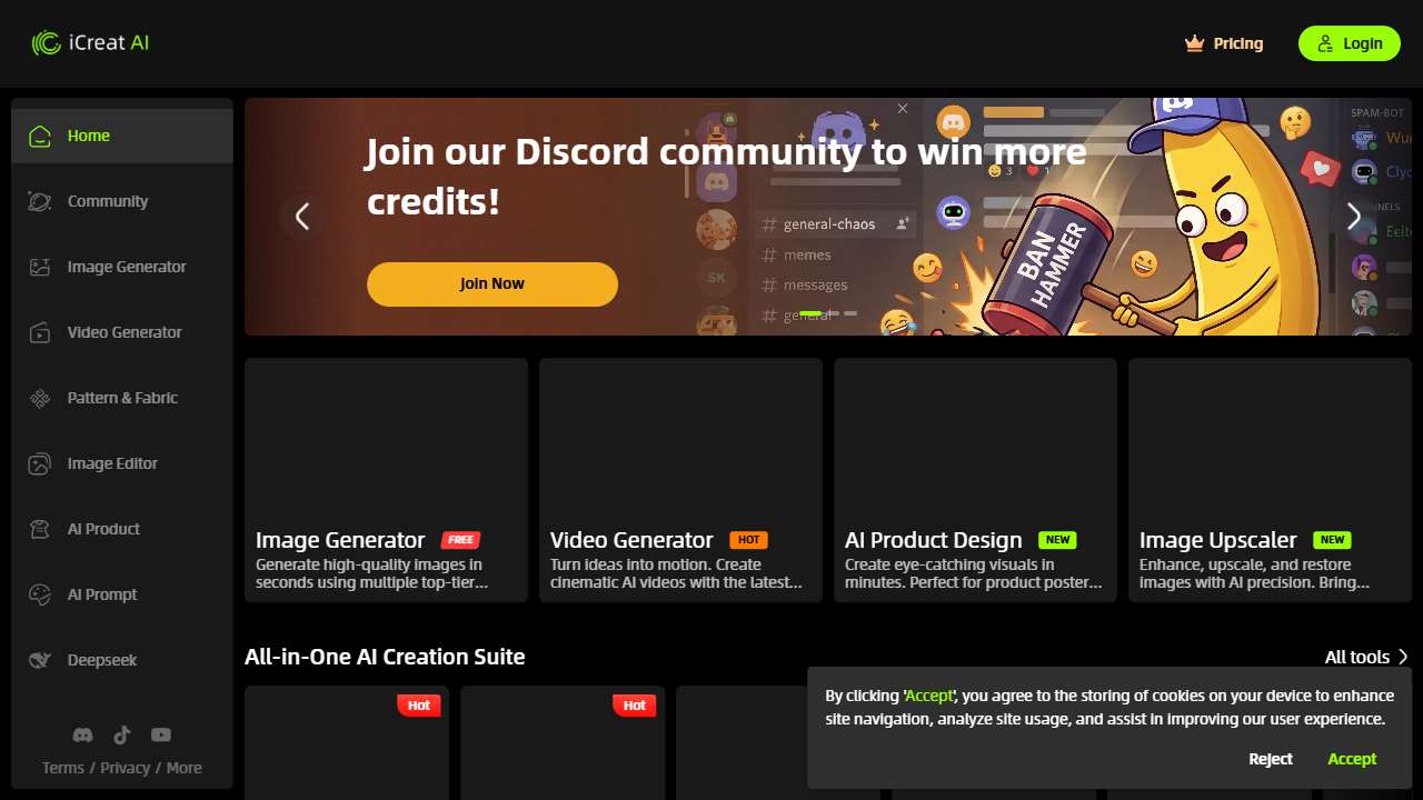 iCreat AI - AI Videos & AI Images Generator & AI Creation Platform