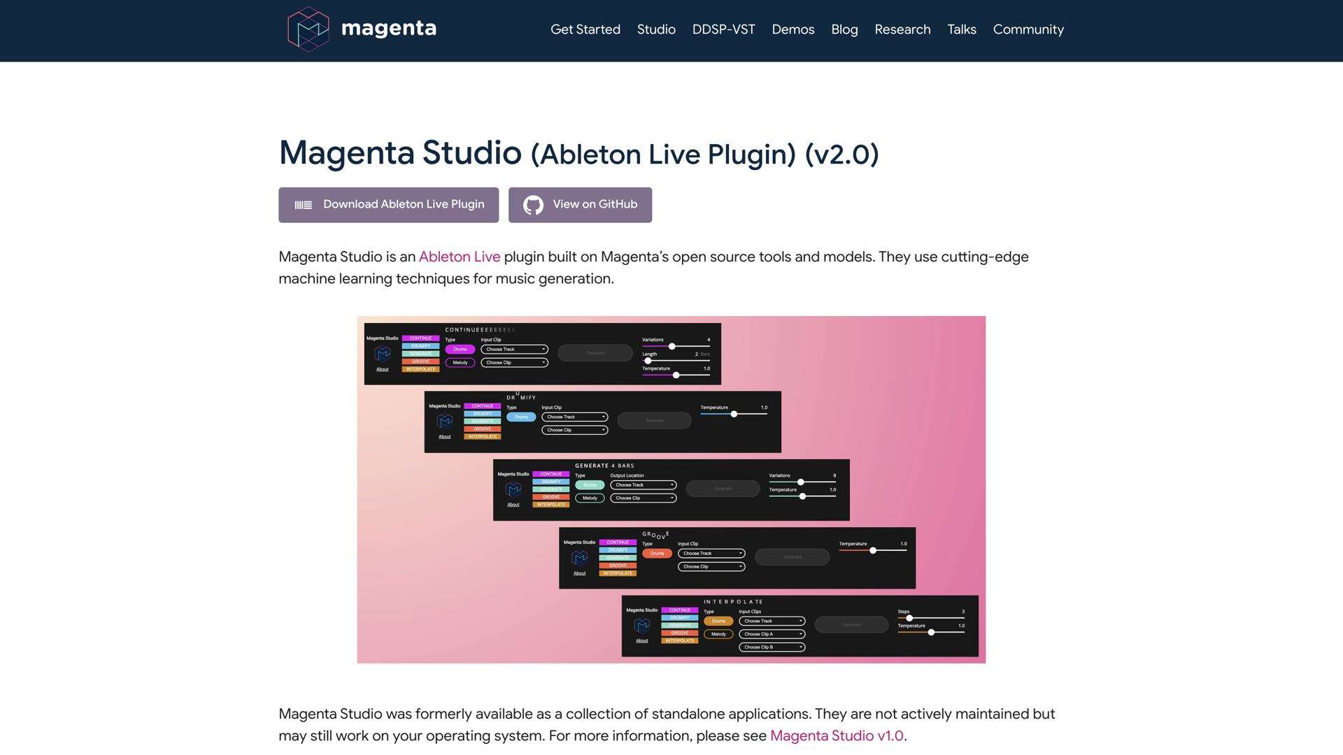Magenta Studio