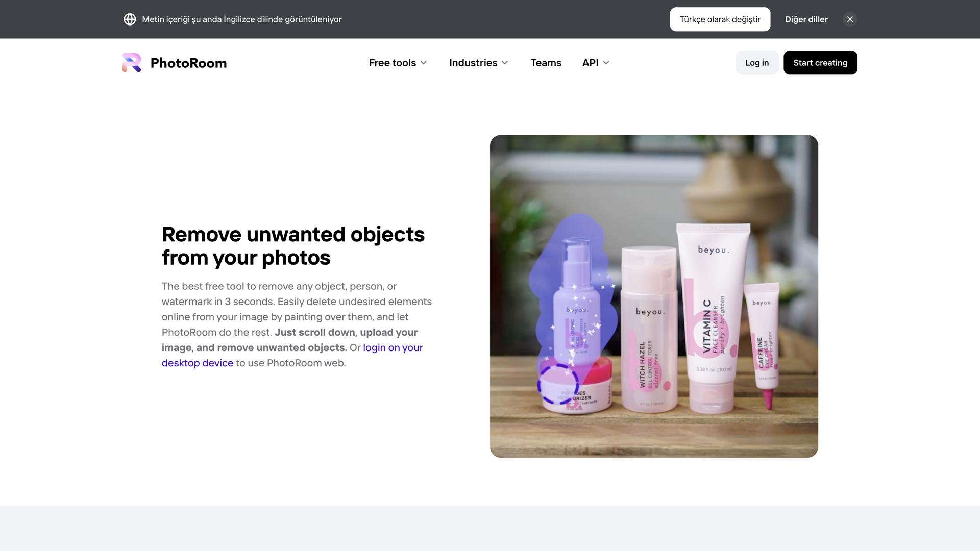 Magic Retouch by PhotoRoom