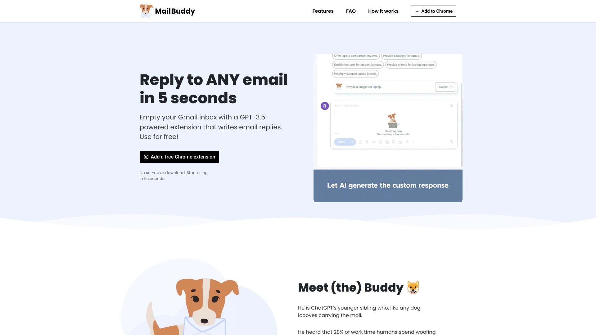 MailBuddy - ChatGPT AI Email Assistant