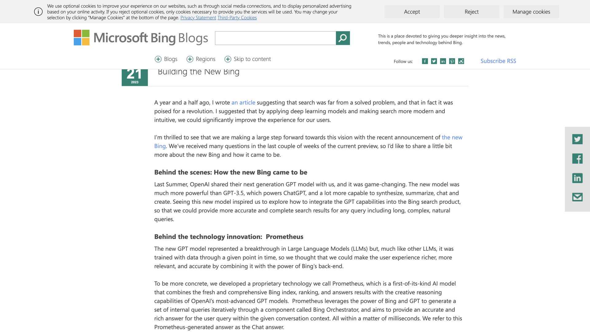 Microsoft Prometheus