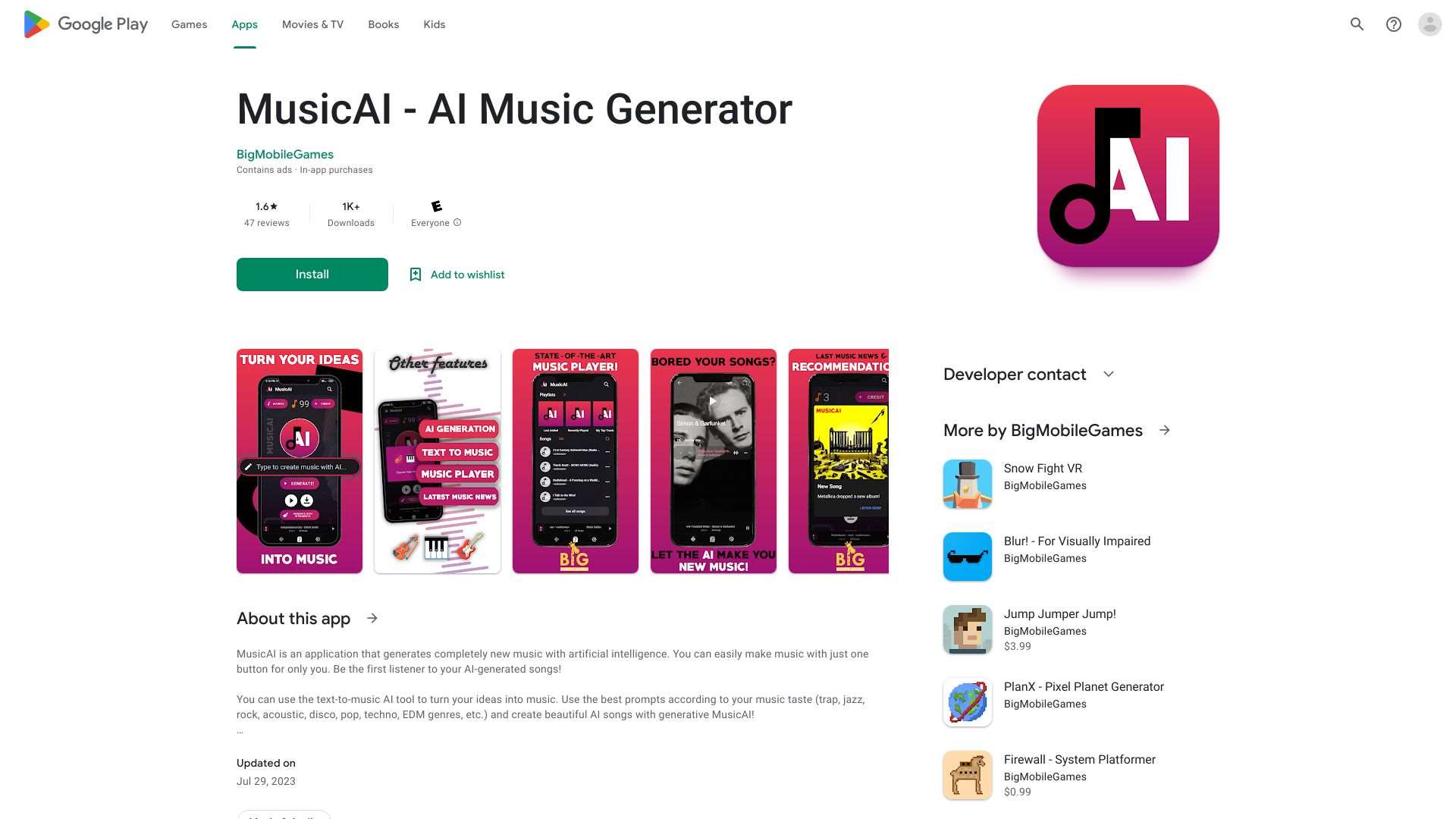 MusicAI - AI Music Generator