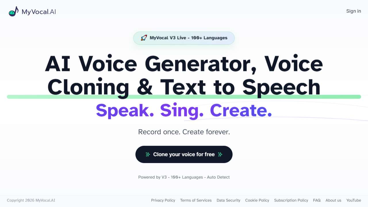 MyVocal AI